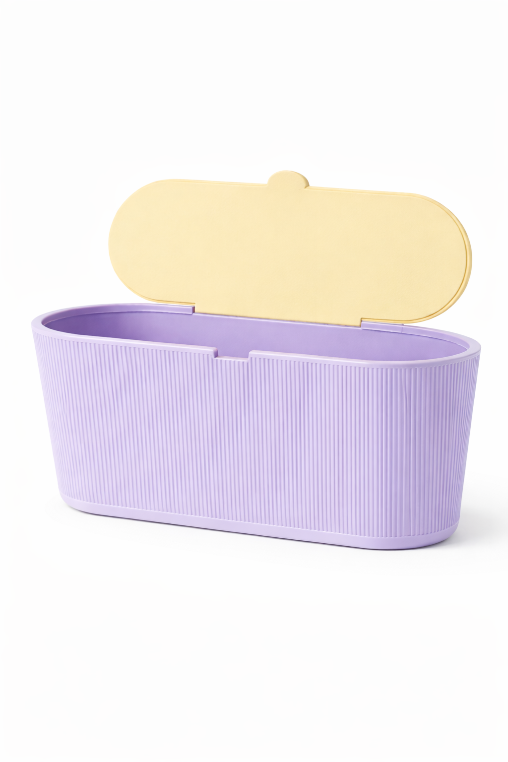 Lixeira de mesa Canelada Rosa