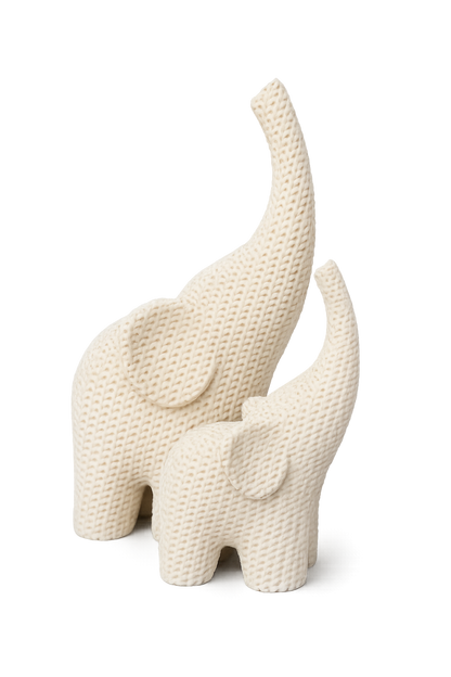 Kit Elefante de crochê