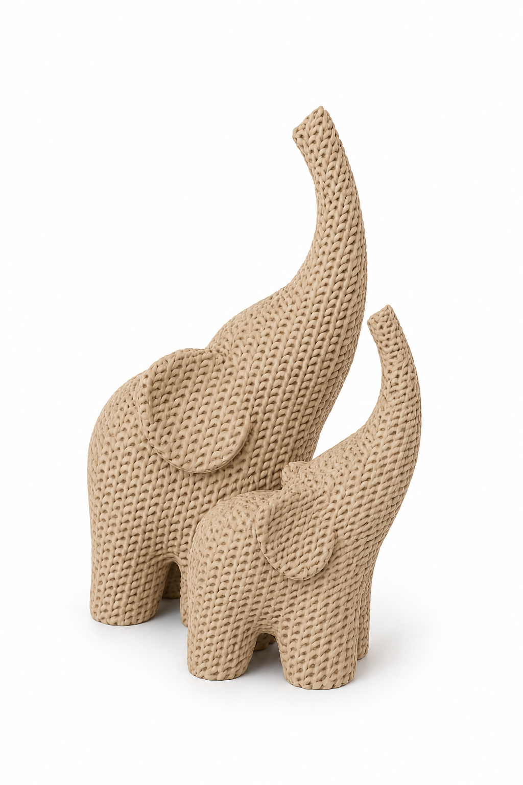 Kit Elefante de crochê
