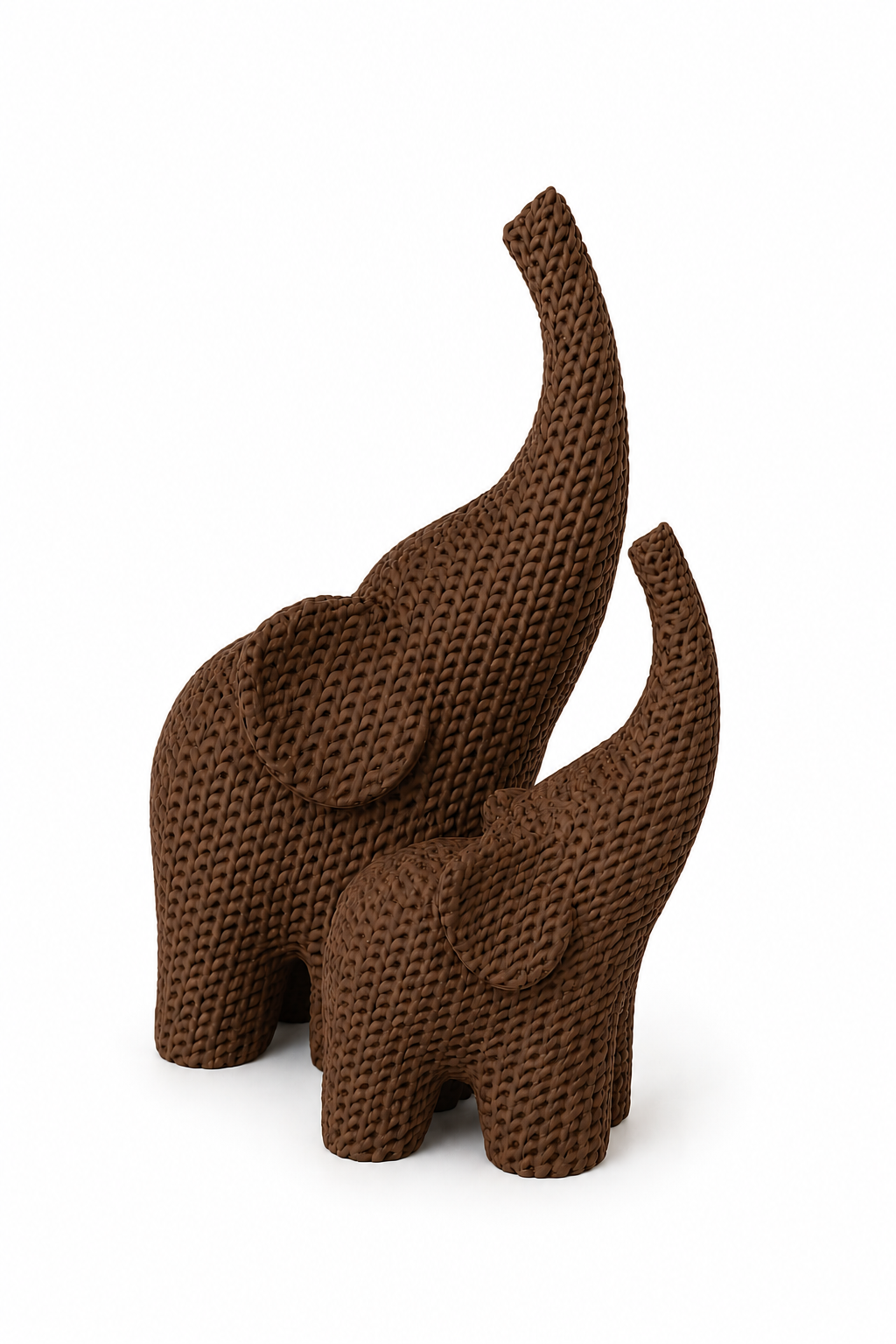 Kit Elefante de crochê