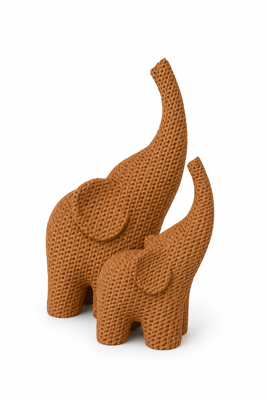 Kit Elefante de crochê