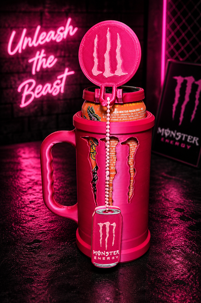 Kit porta lata Monster Magenta